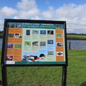 New signage at Clarecastle Quay